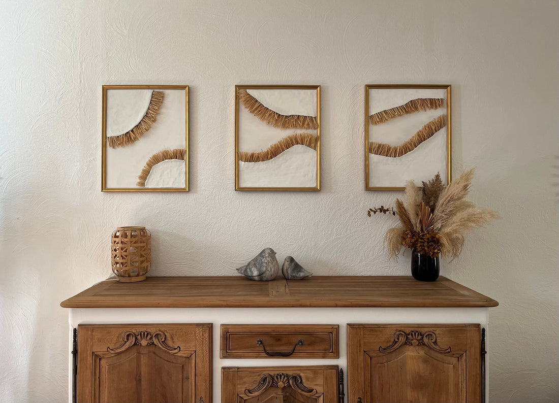 La tendance déco 2024 : l’arrivée en force des matières naturelles.