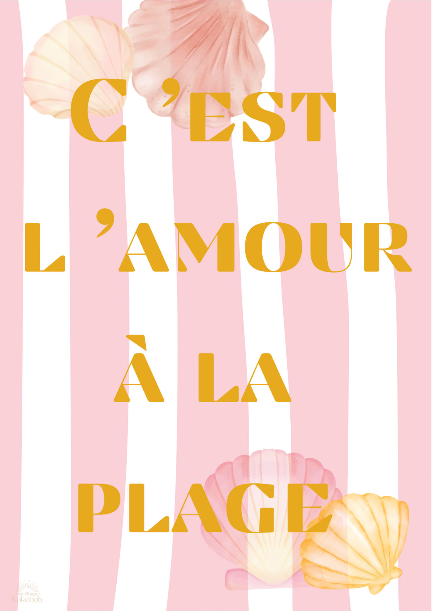 C'est l'amour à la plage