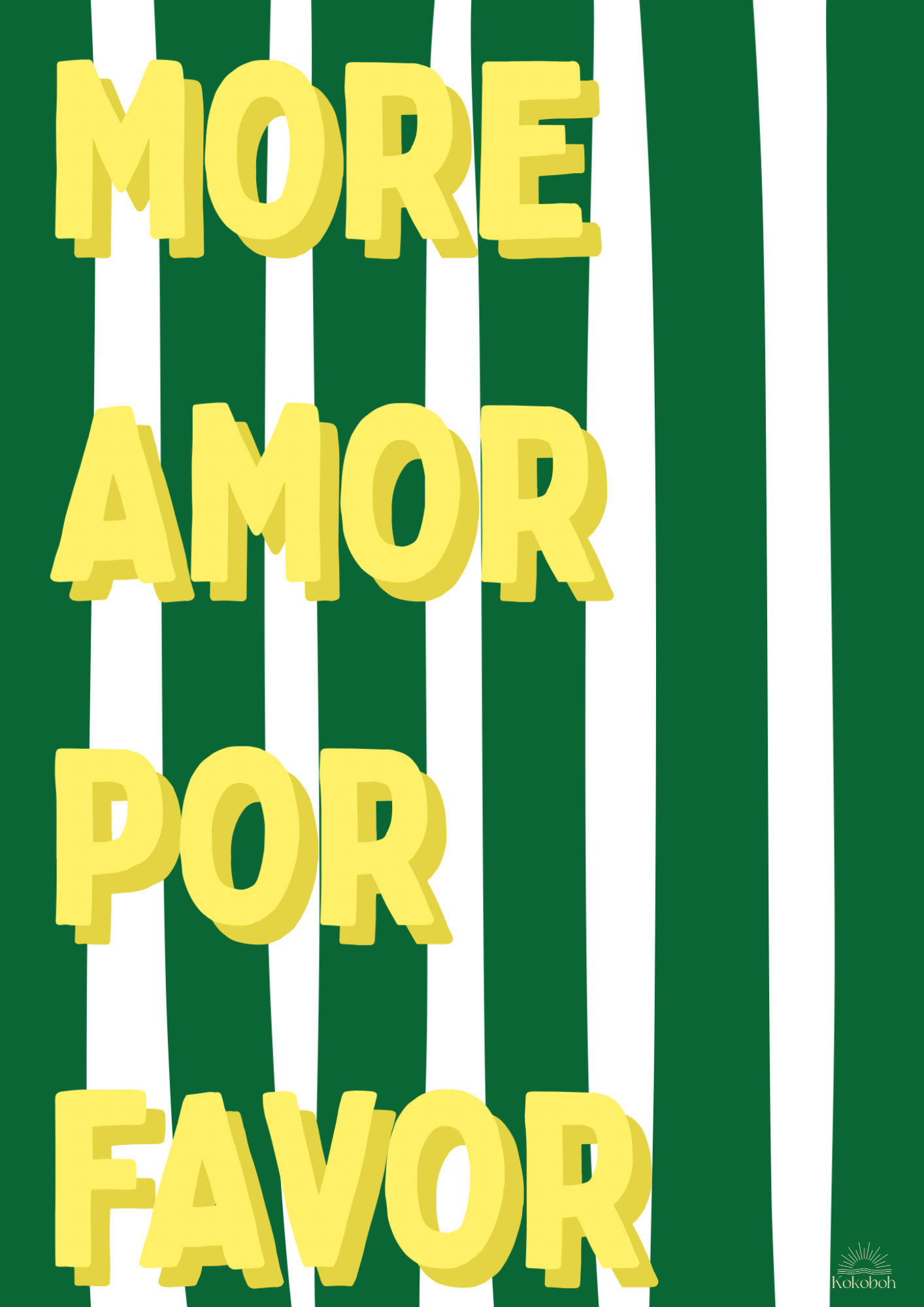 More amor por favor